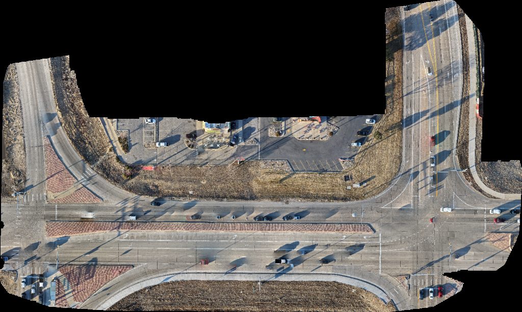 Drone map of Del Taco Wendy s in Del Camino Aerial drone map in Longmont, Co, US