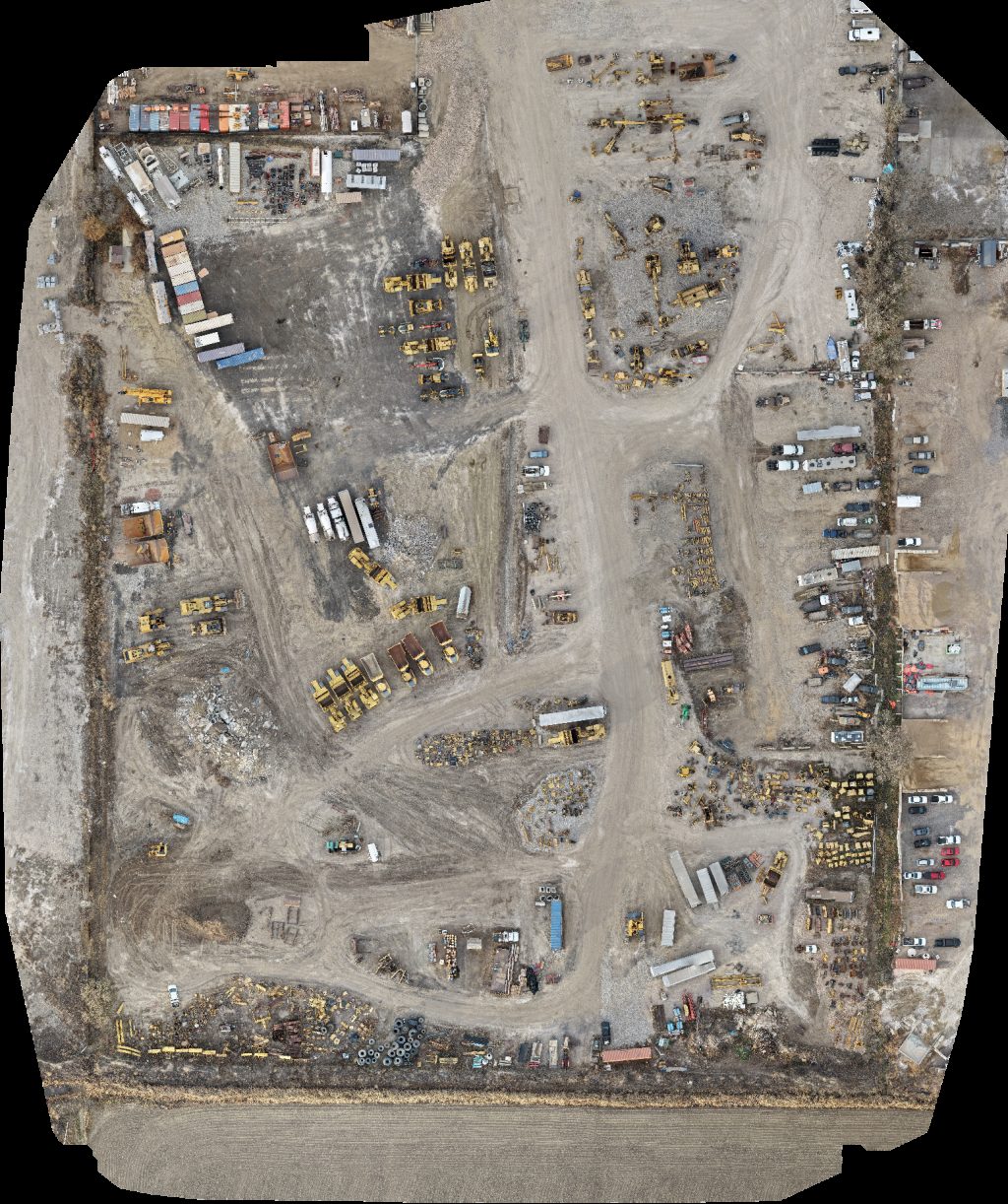 Drone map of On Demand Concrete LLC Mobile Mix Aerial drone map in Loveland, Co, US