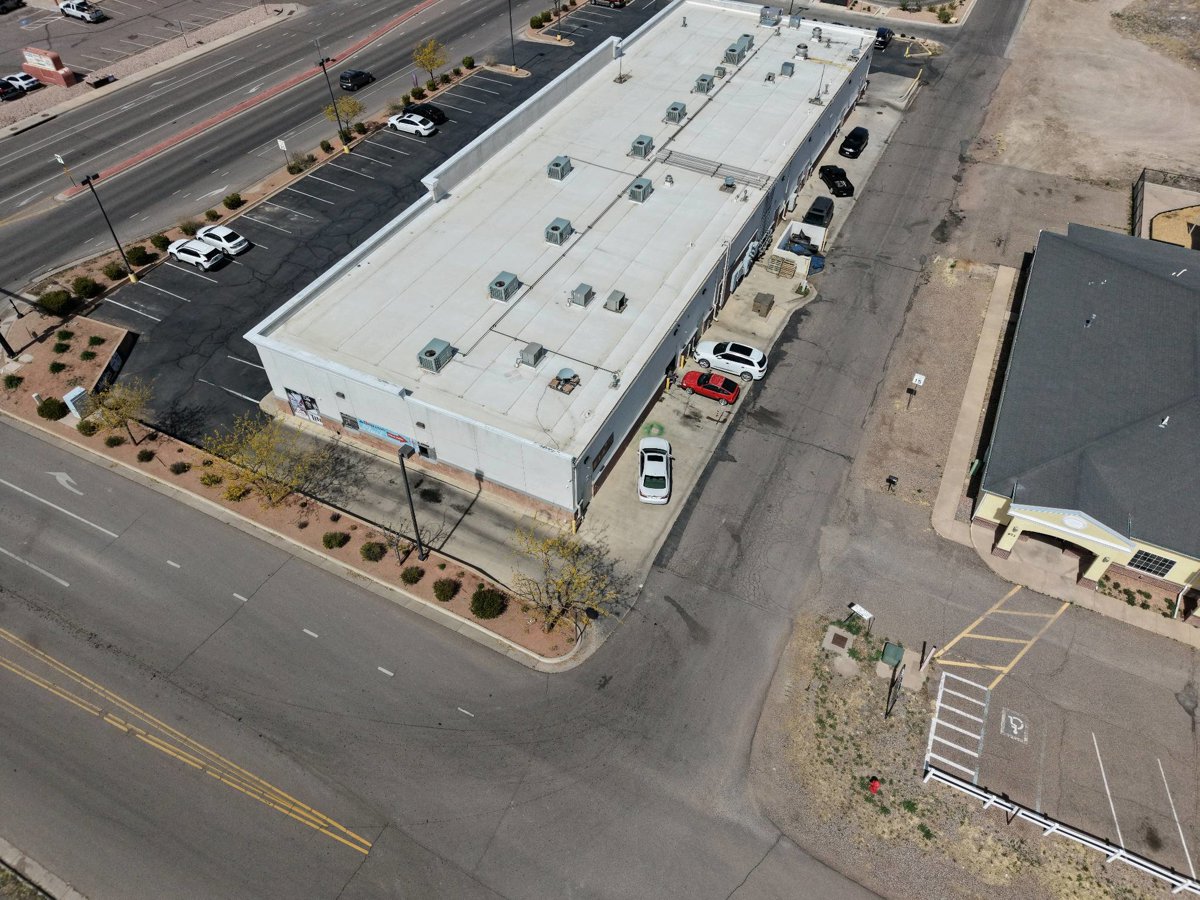 Drone 3d model of Inhale Vapor Shop Advanced Computers Aerial drone 3d model in Pueblo West, Co, US
