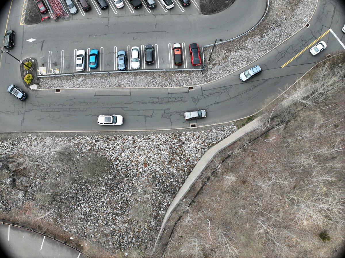 Drone 3d model of Costco Tire Service Center Bakery in kohl s Aerial drone 3d model in Waterbury, Ct, US