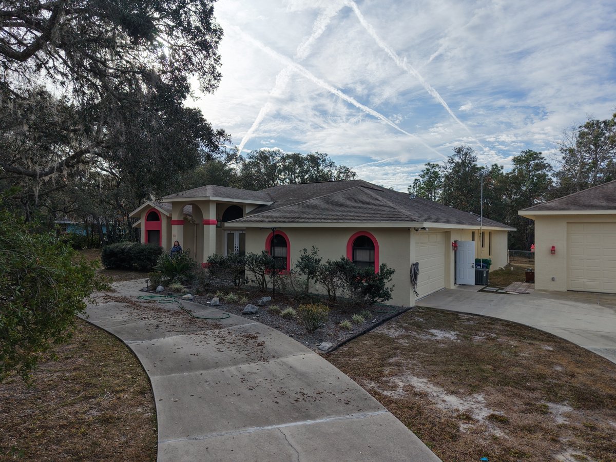 Drone 3d model of Matt And Connie Robinson Auto Air Online in citrus hills Aerial drone 3d model in Hernando, Fl, US