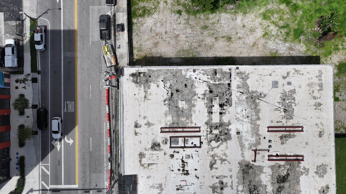 Drone 3d model of ASHLEYCOLLINGTONCO PodGo Portables in Wynwood Aerial drone 3d model in Miami, Fl, US