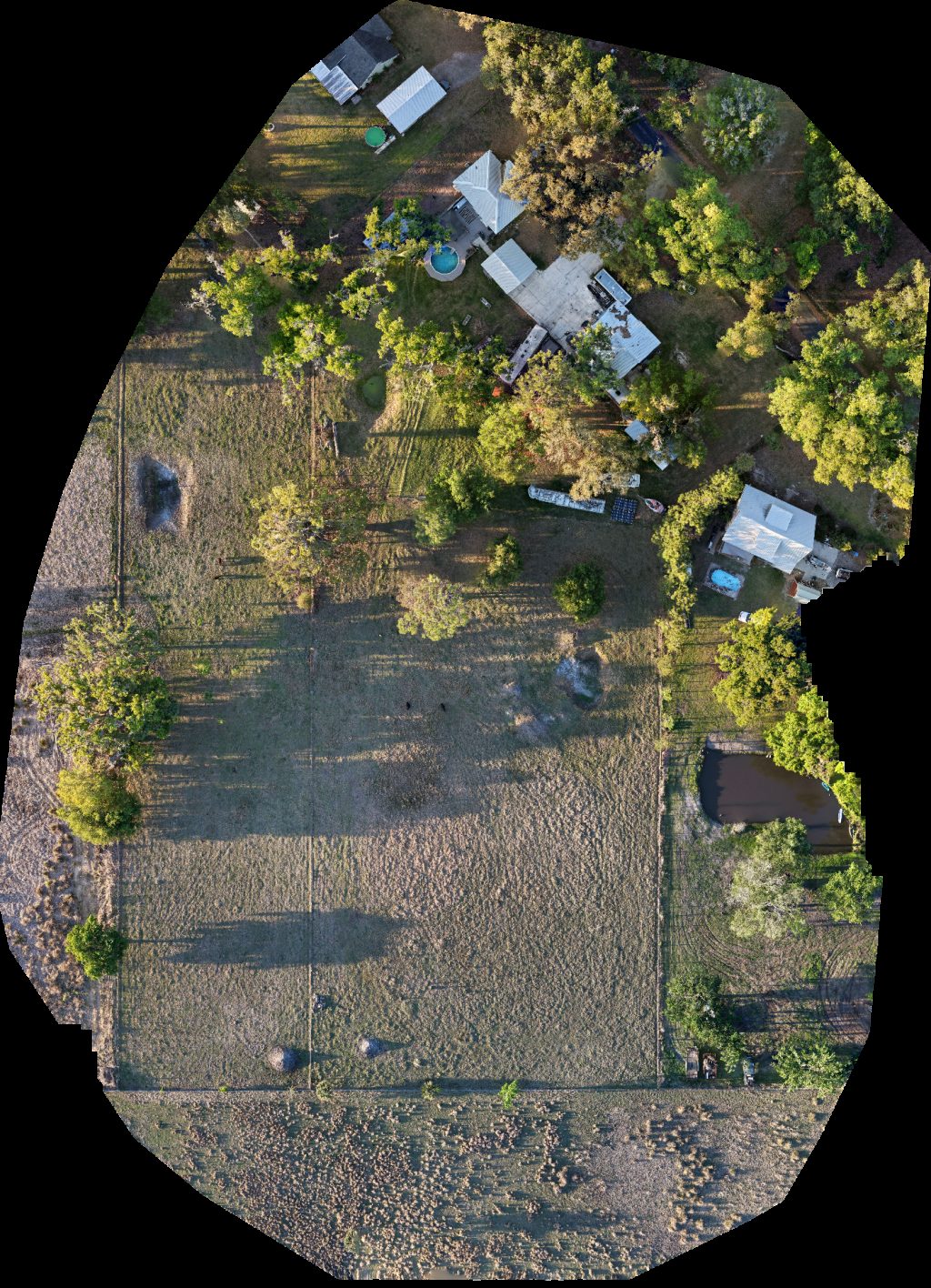 Drone map of Switch Threads LLC John DeCoster s lawn Care Aerial drone map in Plant City, Fl, US