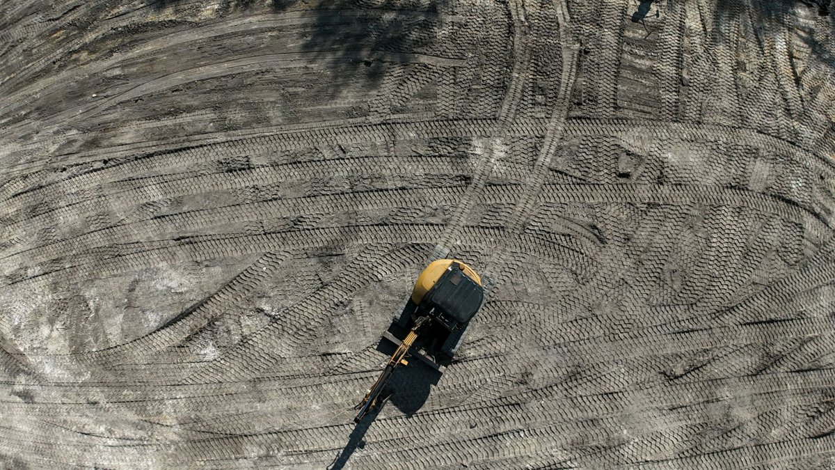 Drone 3d model of Progress Village Middle Magnet School of the Arts in Greater Palm River Point CDC Aerial drone 3d model in Tampa, Fl, US