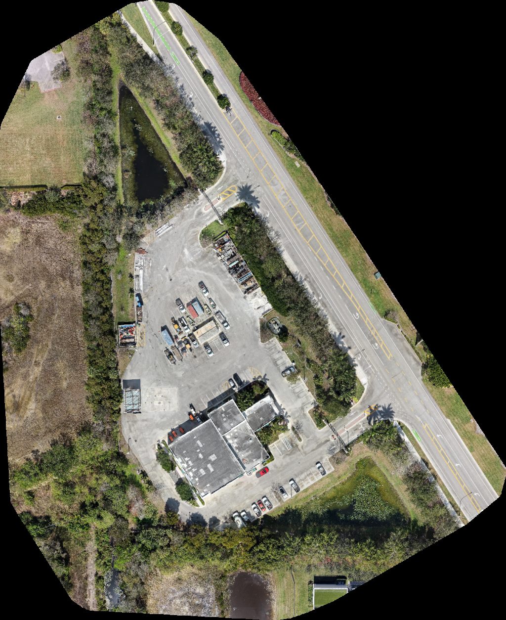 Drone map of BCCMA Public Works Aerial drone map in Weston, Fl, US