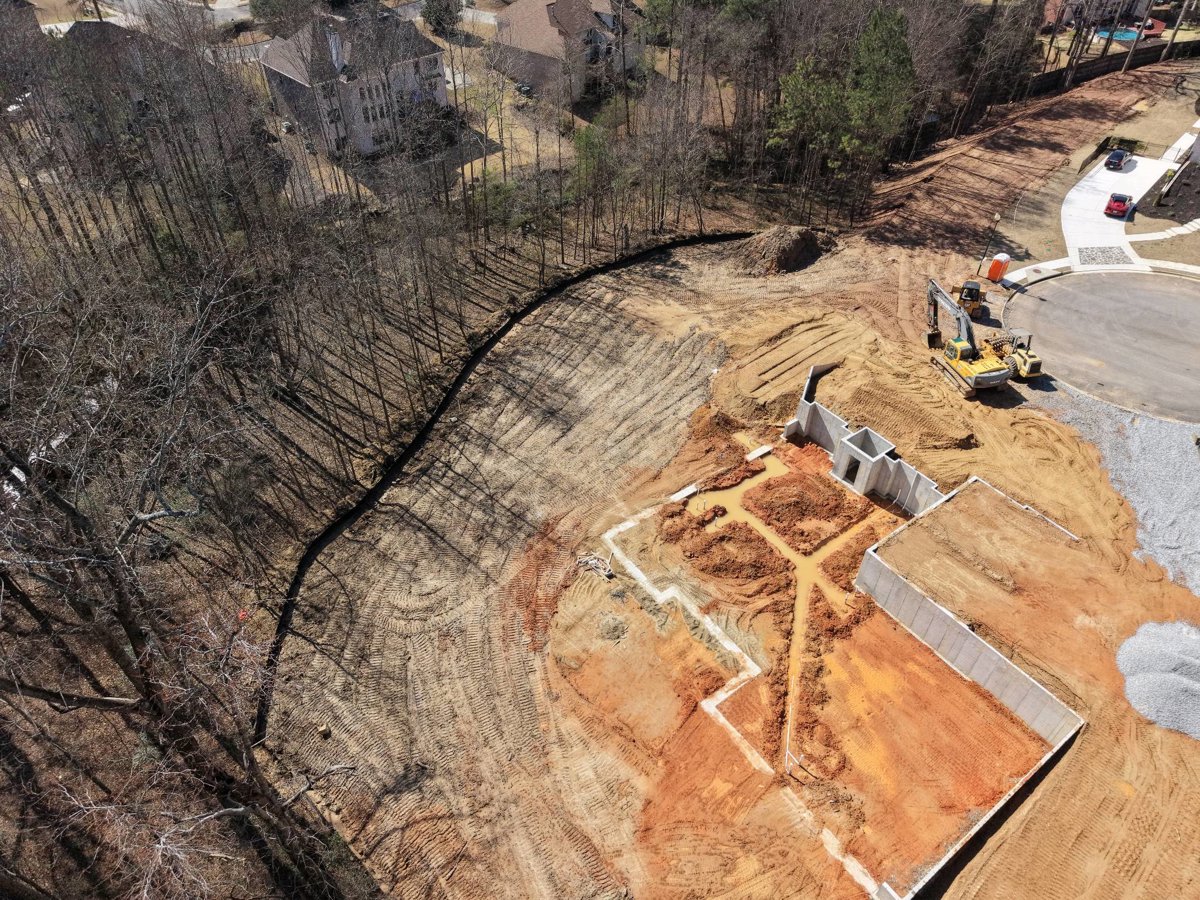 Drone 3d model of NEW SEASONS CONSULTING SERVICES LLC LADC Aerial drone 3d model in Buford, Ga, US