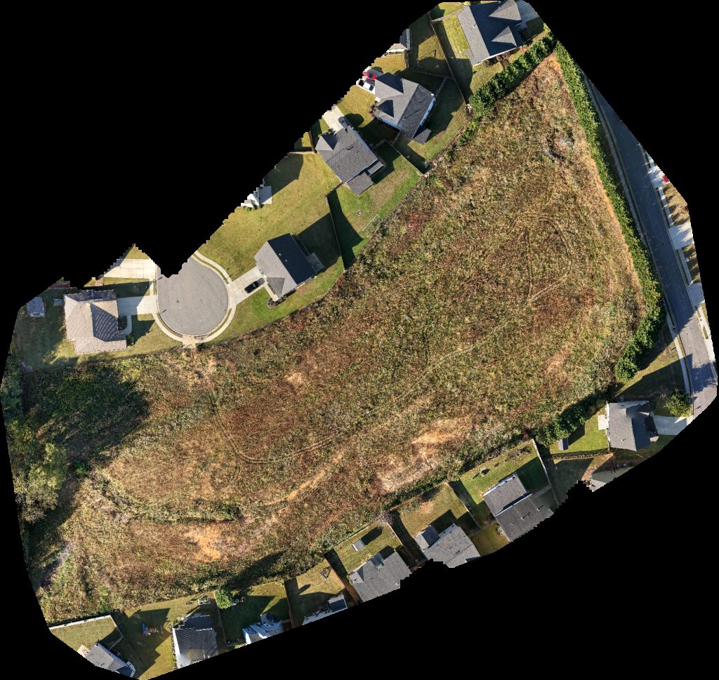Drone map of MILW wiffle ball Georgia Lawn Pro in bartow county Aerial drone map in Cartersville, Ga, US