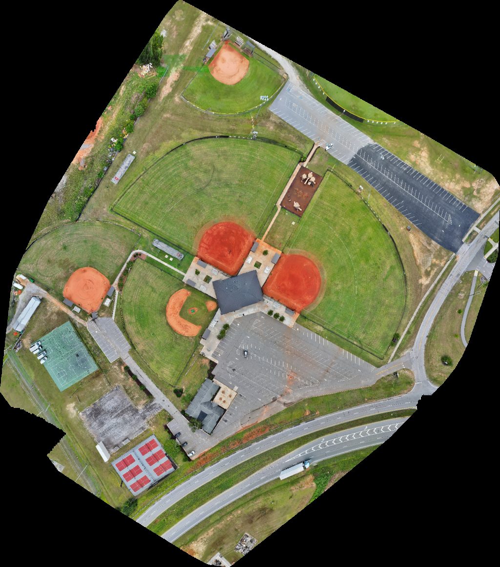 Thumbnail preview for Drone Map of Burke County Recreation Department Baseball Fields Playground in Waynesboro, Georgia, United States