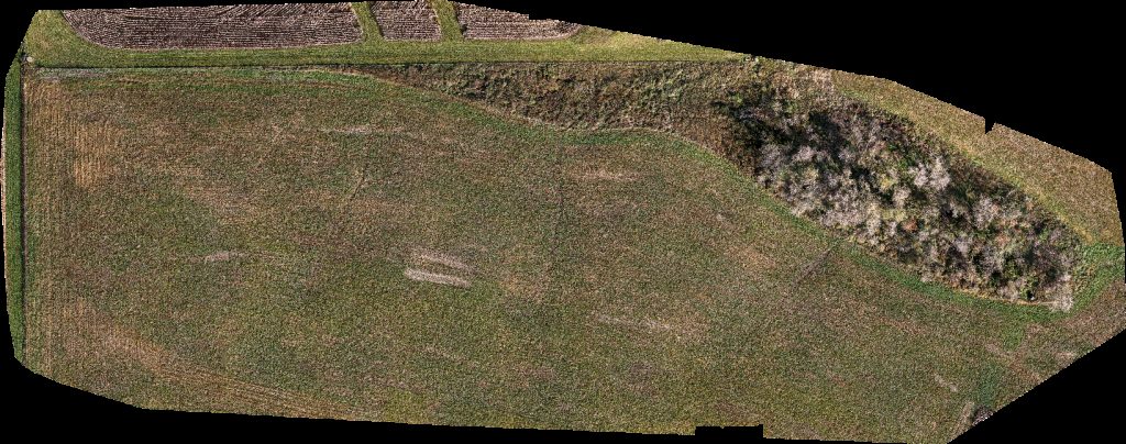 Drone map of Highland Hills Katahdins Bear Creek Anglers in bear creek Aerial drone map in Decorah, Ia, US