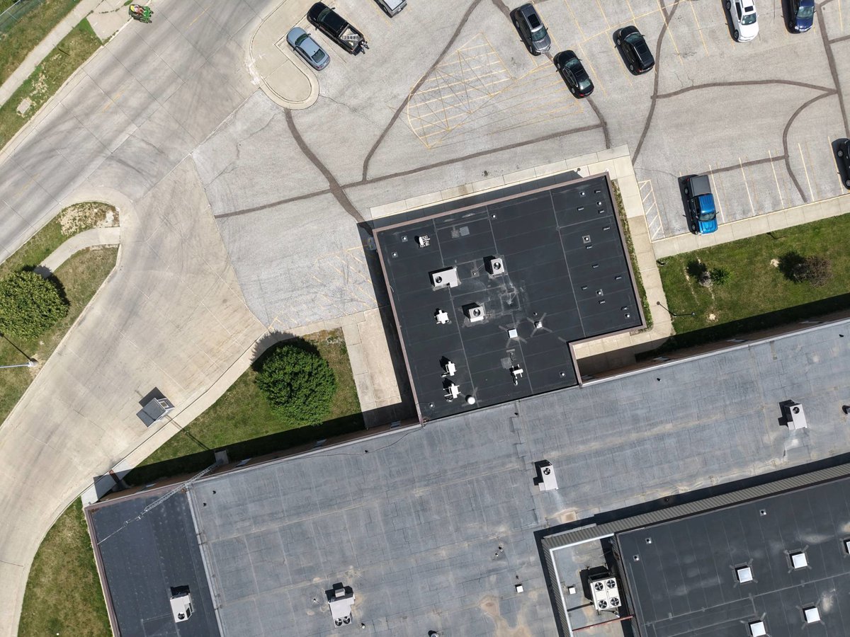 Drone 3d model of District Conference Room Community Schools Superintendent Aerial drone 3d model in Denison, Ia, US