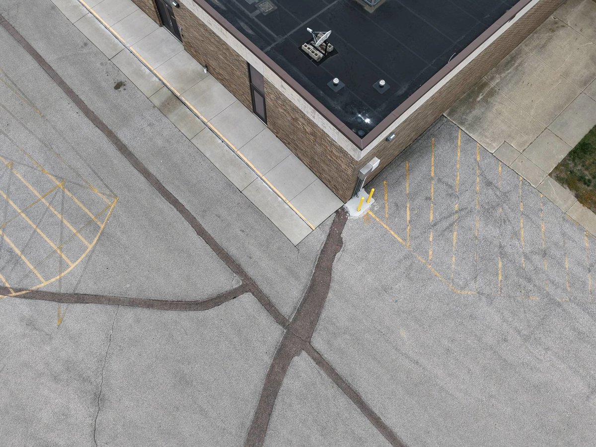 Thumbnail preview for 3D Drone Model of District Conference Room Community Schools Superintendent in Denison, Iowa, United States