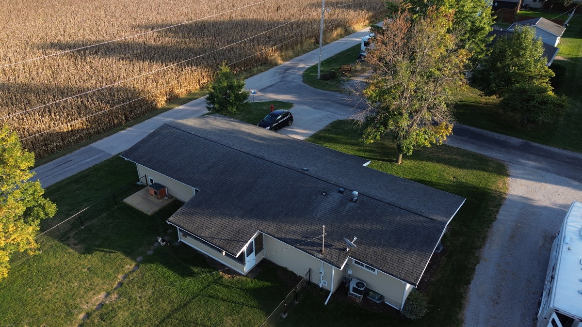 Drone 3d model of Hawkeye Photo Booths Playlife Photography Aerial drone 3d model in Hills, Ia, US