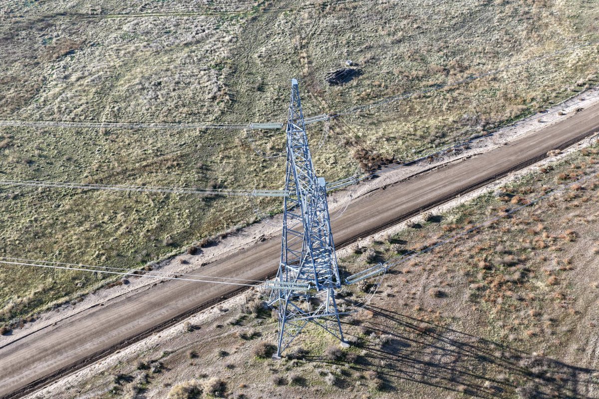 Drone 3d model of Mayfield Bison Ranch Aviation Navigation Arrow in boise stage stop Aerial drone 3d model in Boise, Id, US