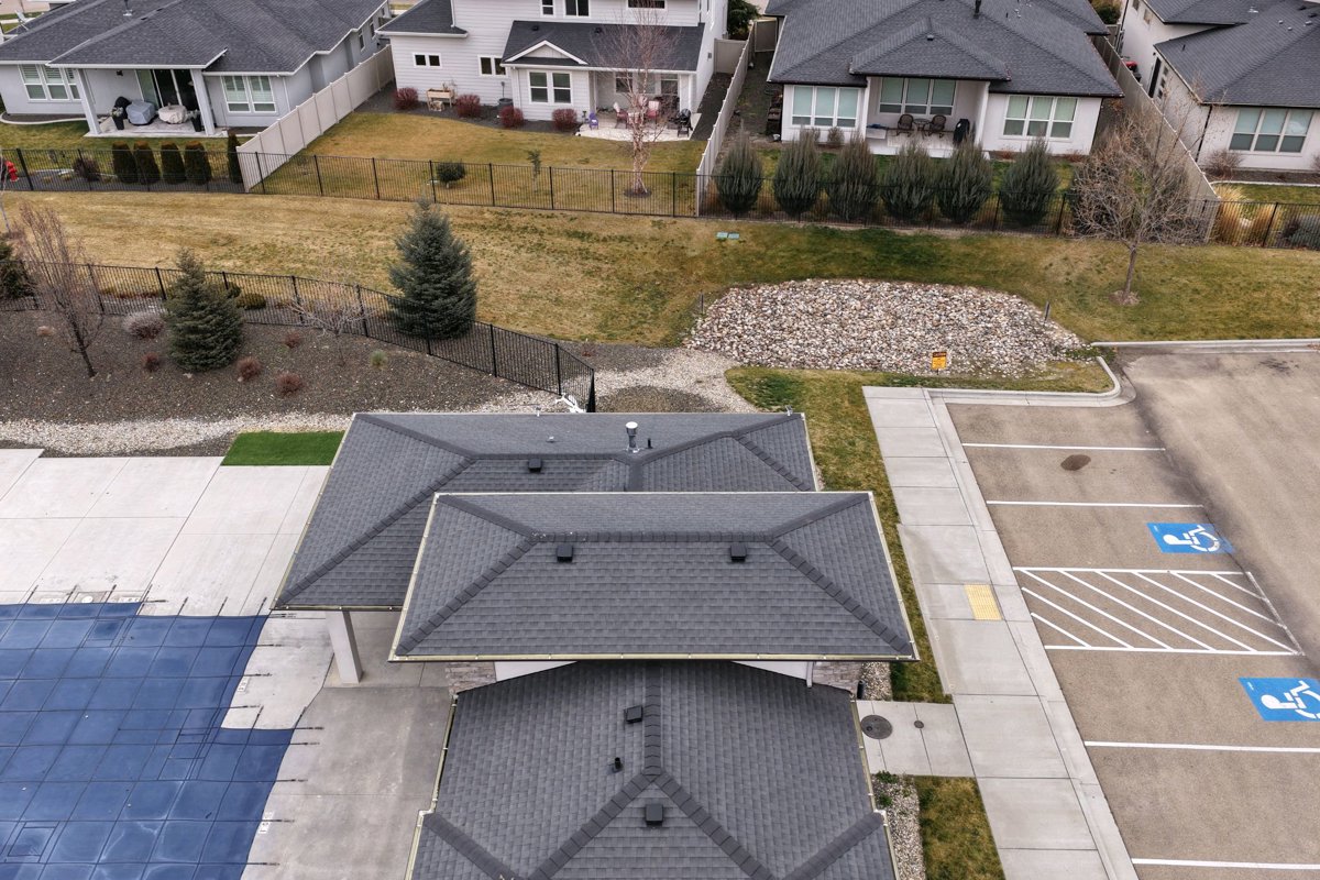 Drone 3d model of All Valley Electrical TE Engineering Aerial drone 3d model in Meridian, Id, US