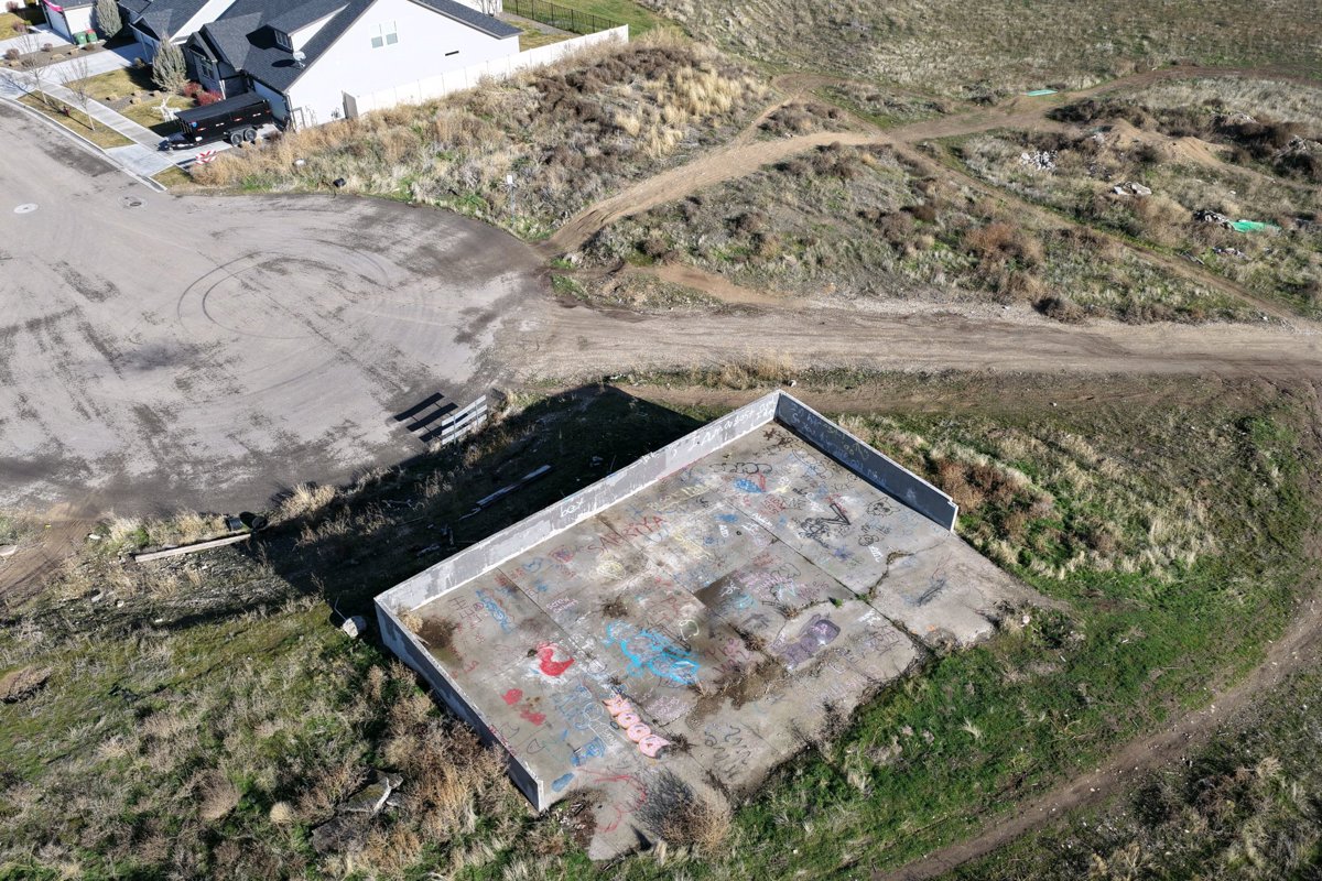 Drone 3d model of Rain Gutters LLC Home Plate Property Solutions Aerial drone 3d model in Meridian, Id, US