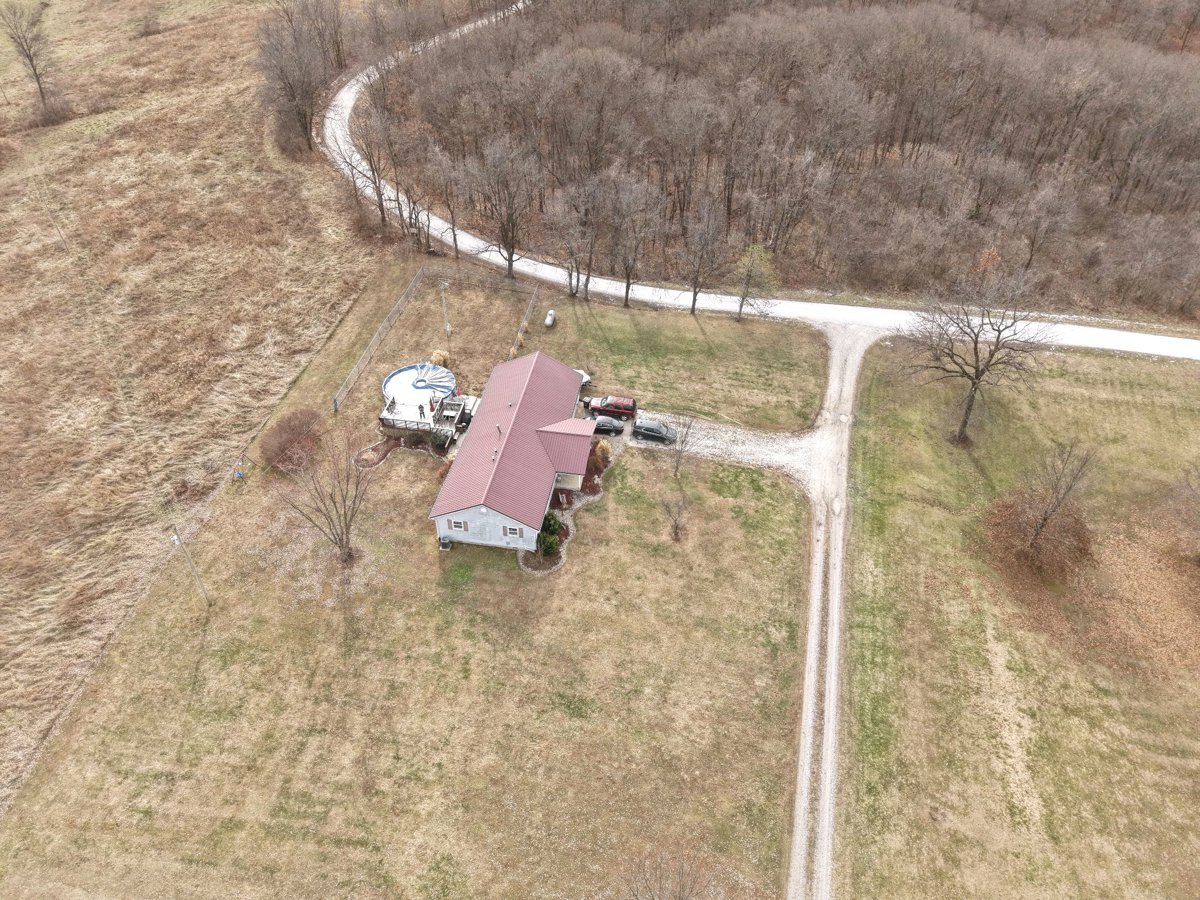 Drone 3d model of Newton Family B s Hillside Grazing and Farm in pere marquette Aerial drone 3d model in Grafton, Il, US