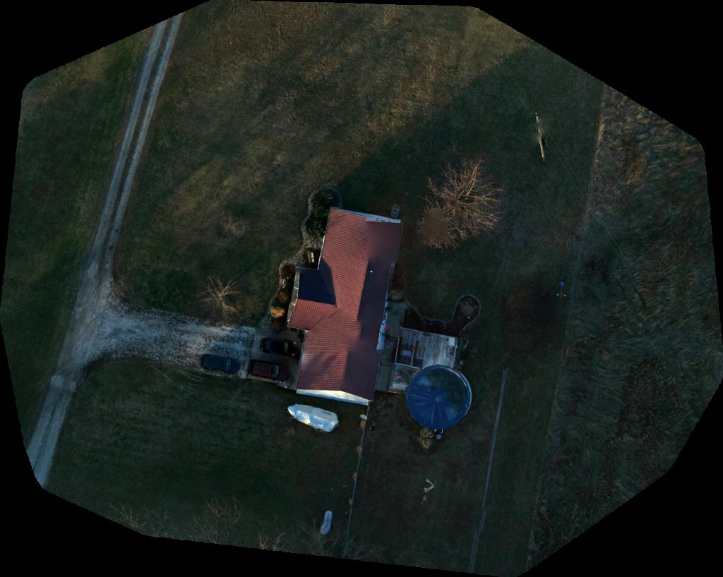 Drone map of Newton Family Camp Potawatami in pere marquette Aerial drone map in Grafton, Il, US