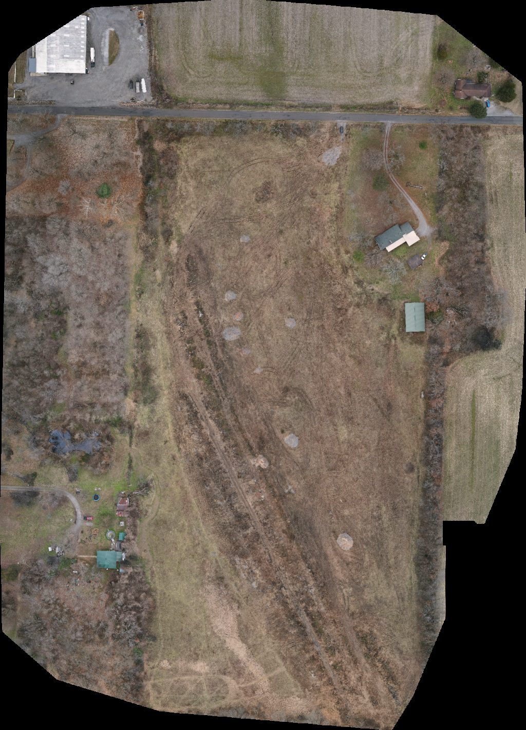 Drone map of SOUTHERN HILLS STABLES Brantley Repair LLC Aerial drone map in Harrisburg, Il, US