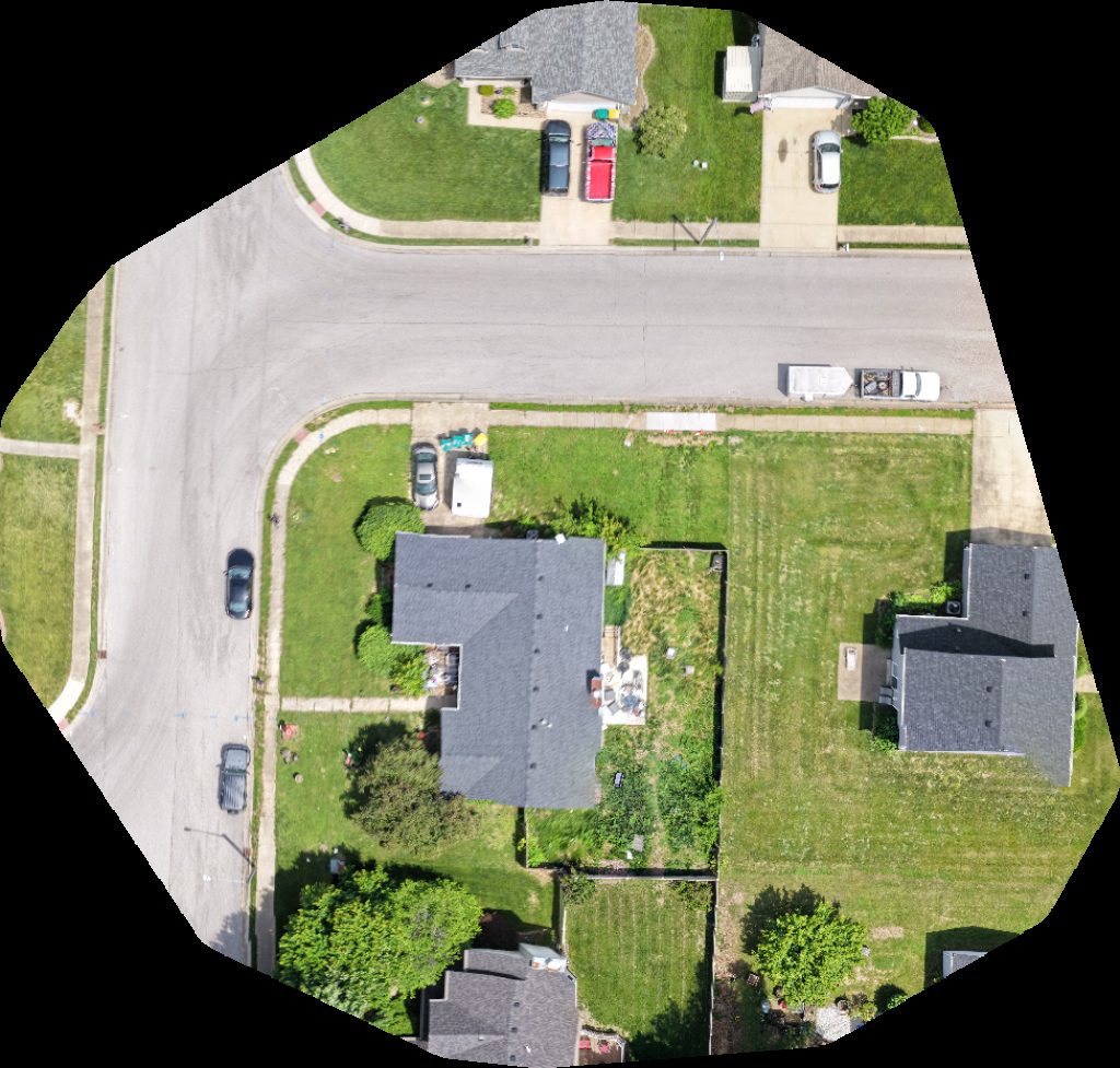 Drone map of Brookside Manor Apartments State Countryside EB in of southern illinois Aerial drone map in O'Fallon, Il, US