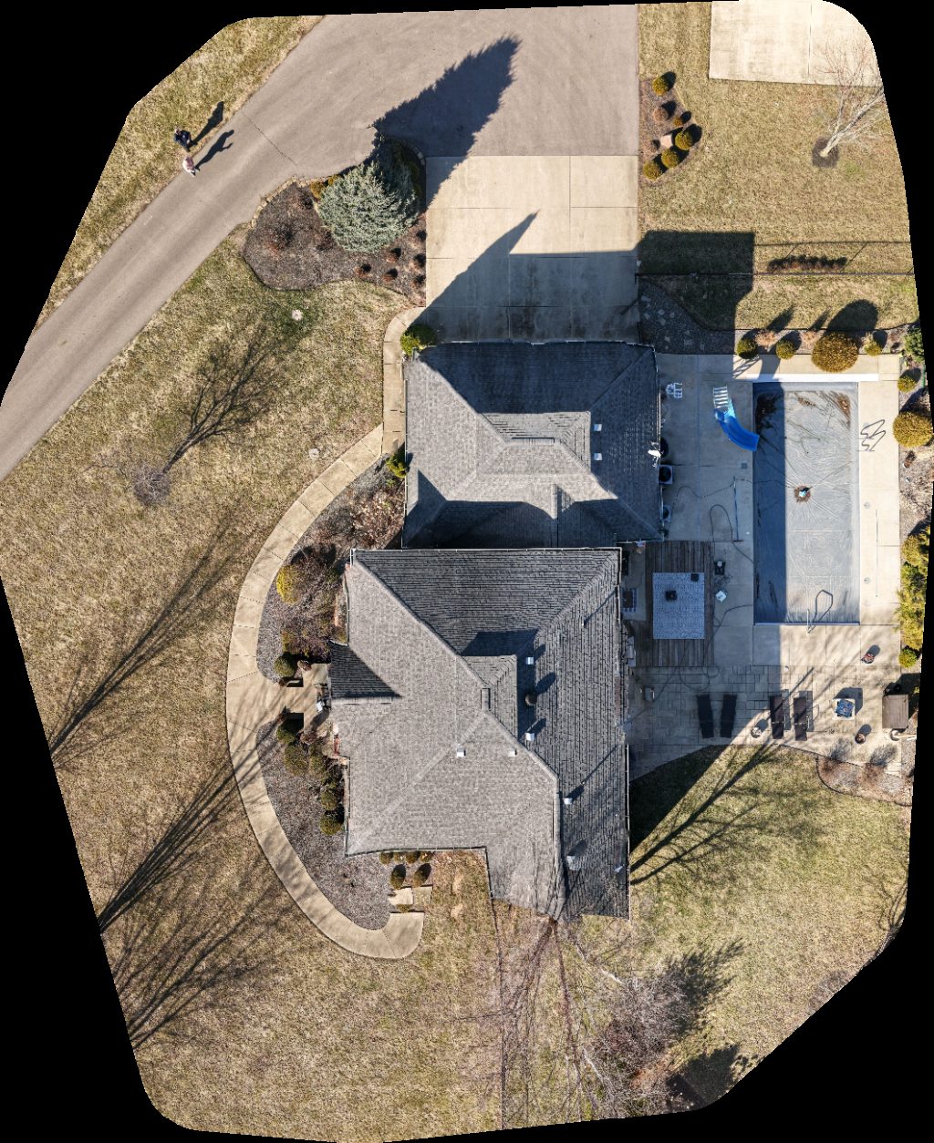 Drone map of Digital Monkey Music Weddings Amore in flat rock Aerial drone map in Shelbyville, In, US