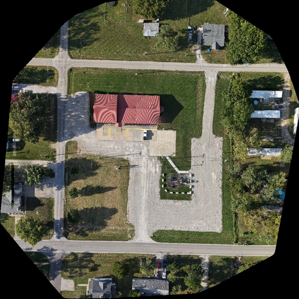 Thumbnail preview for Drone Map of Community Covenant Church Tall Oak Inn in Osage City, Kansas, United States