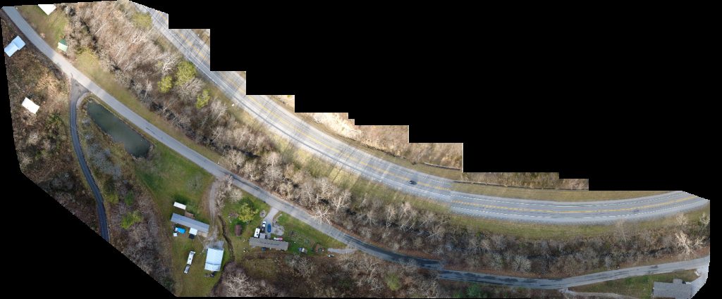 Drone map of Adam Gwinn touch of grace auto and welding Aerial drone map in Busy, Ky, US