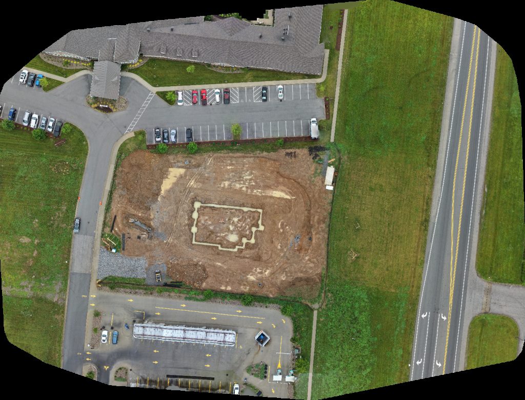 Drone map of Dogwood Trace Homeowners Association Todd s Place Express Car Wash Aerial drone map in Shelbyville, Ky, US
