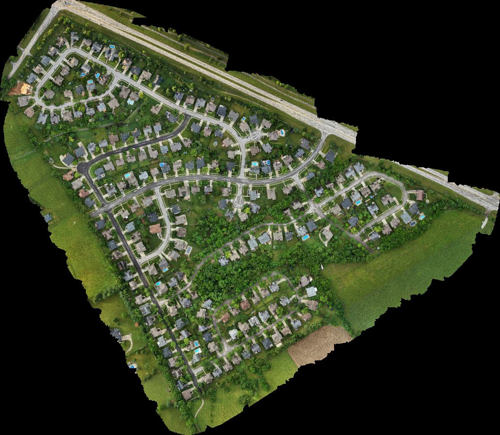 Drone map of Poor Boys renovations Deborah s Hair Private Salon in luxury 3 bedroom Aerial drone map in Versailles, Ky, US