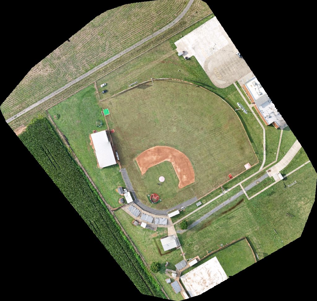 Drone map of Destiny Church Parkway High School Aerial drone map in Bossier City, La, US