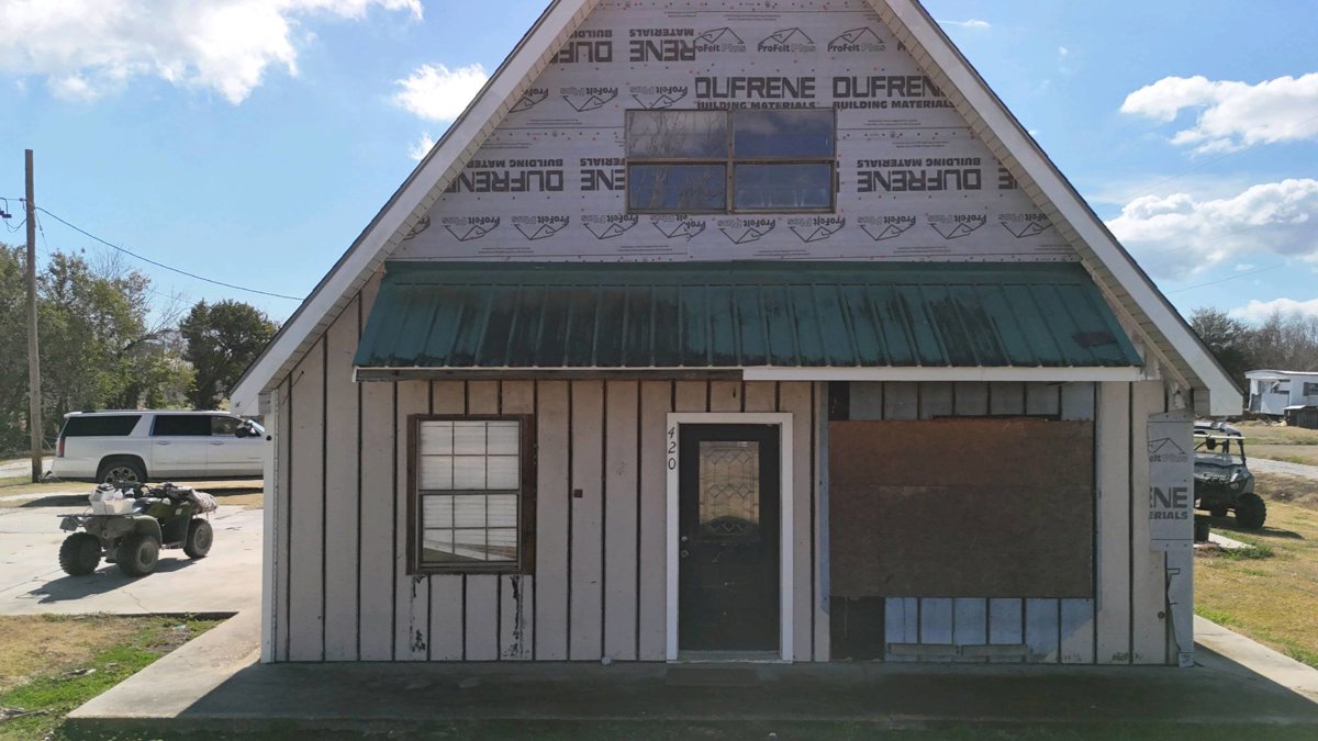 Drone 3d model of Saltwater Guide Service Allied Shipyard Inc Aerial drone 3d model in Larose, La, US