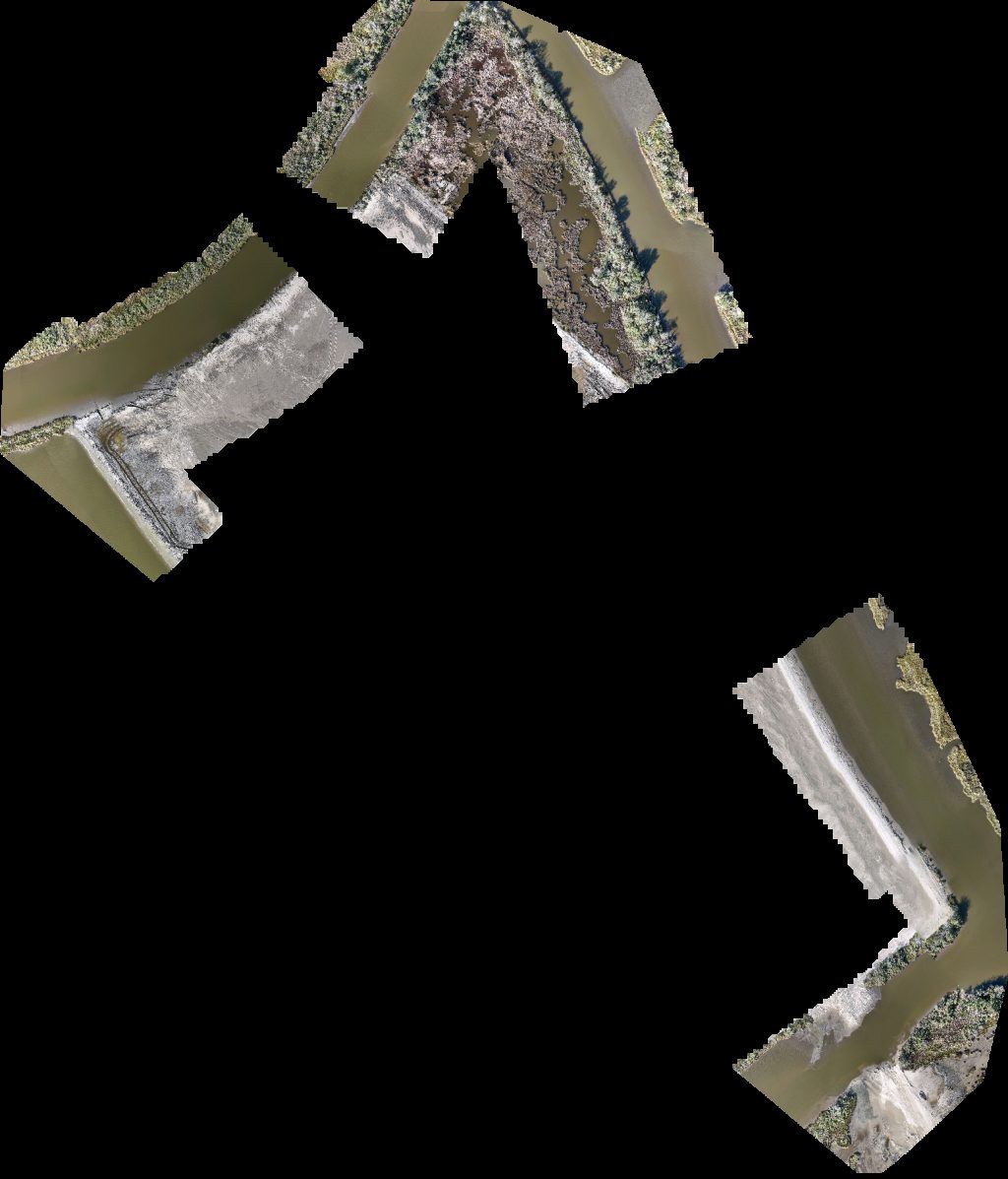 Drone map of Water Plant Ship Magnolia in a la hache Aerial drone map in Port Sulphur, La, US