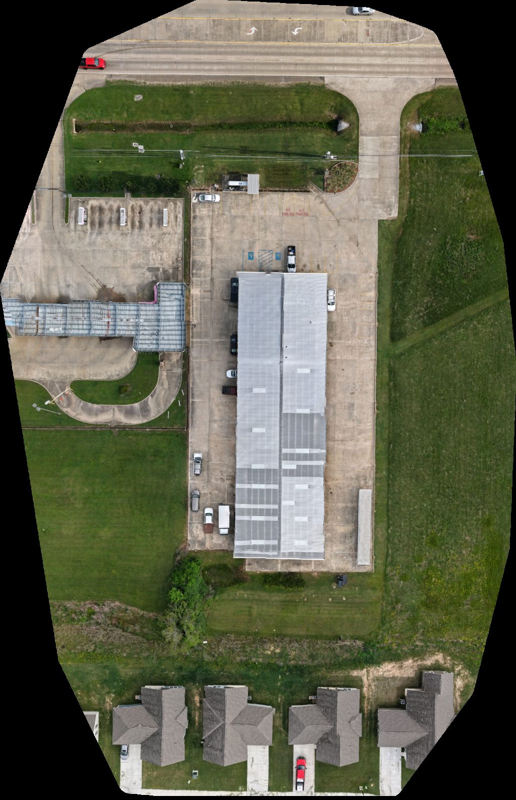 Drone map of Despino s Tire Tobros LLC in Hyde Park, Brookwood, Southern Hills Aerial drone map in Shreveport, La, US
