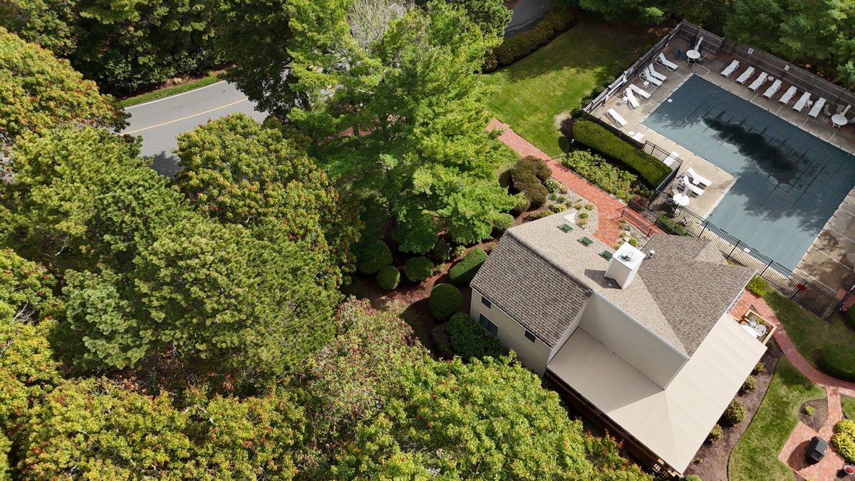 Drone 3d model of Foundations Group Behavioral Health TaxFire in behavioral health Aerial drone 3d model in Mashpee, Ma, US