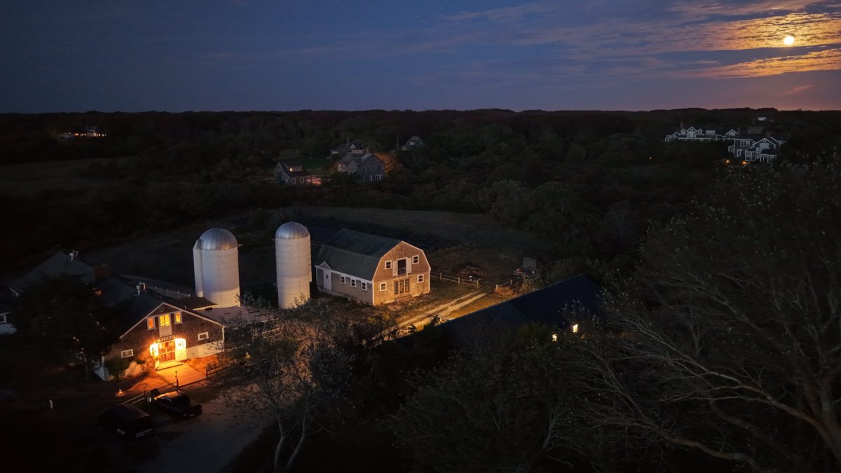Drone 3d model of Polpis Harbor School of Design and the Arts in 253 polpis road Aerial drone 3d model in Nantucket, Ma, US