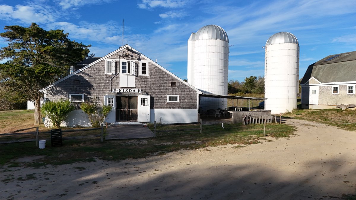 Drone 3d model of School of Design and the Arts Polpis Harbor in polpis harbor Aerial drone 3d model in Nantucket, Ma, US