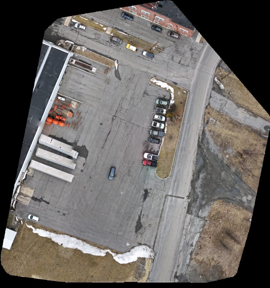 Drone map of Pattonair Allegany County Board of Elections in allegany county Aerial drone map in Cumberland, Md, US