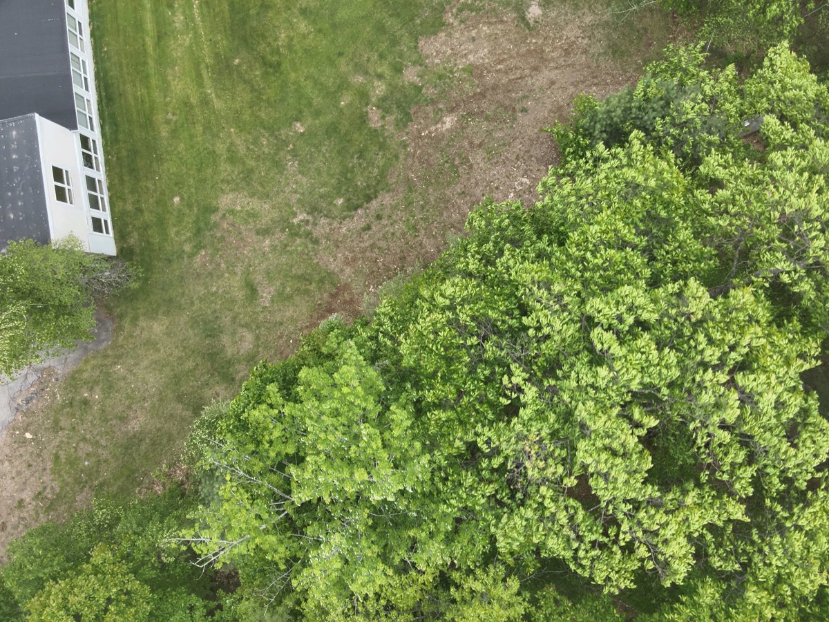 Thumbnail preview for 3D Drone Model of 110 High St Parking Park Ride in Sabattus, Maine, United States