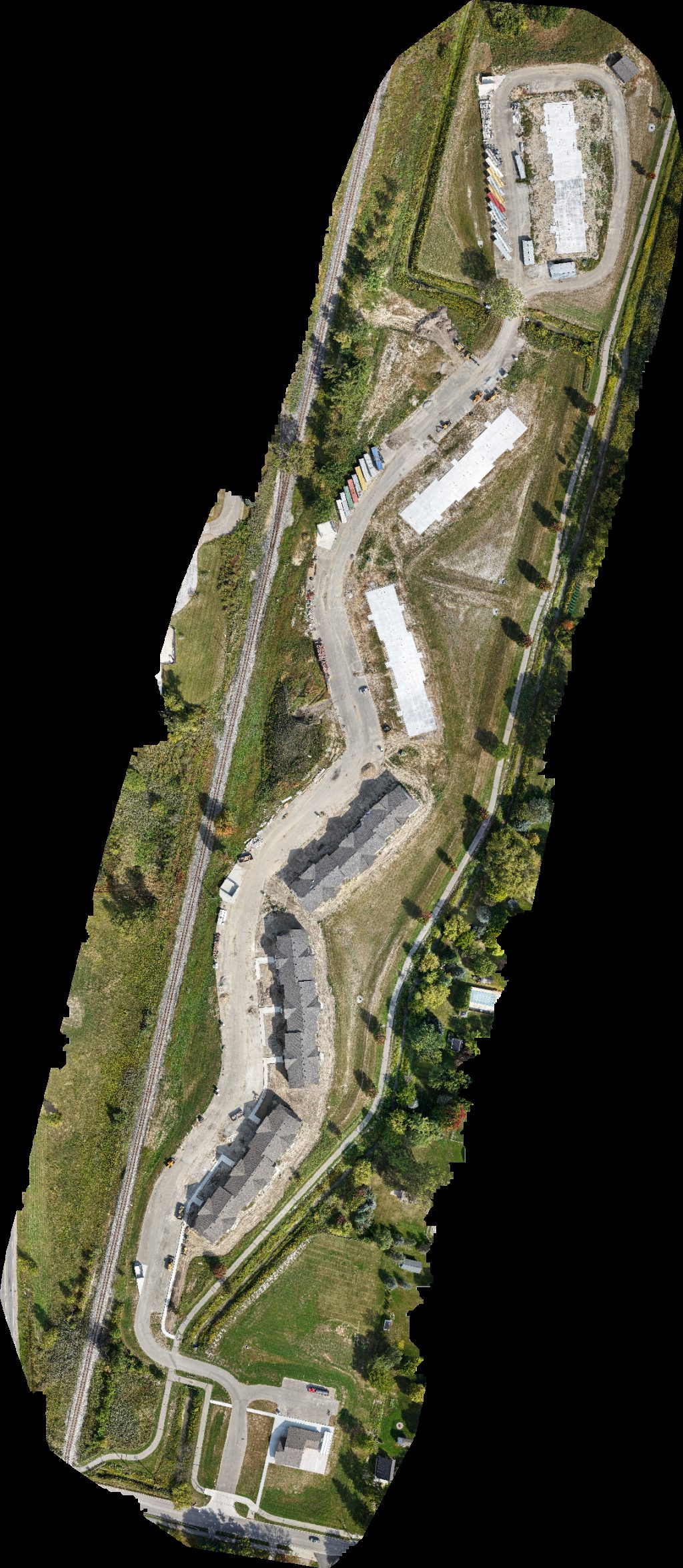 Drone map of St Recreation Department BMX and Skate Park in st clair Aerial drone map in Saint Clair, Mi, US