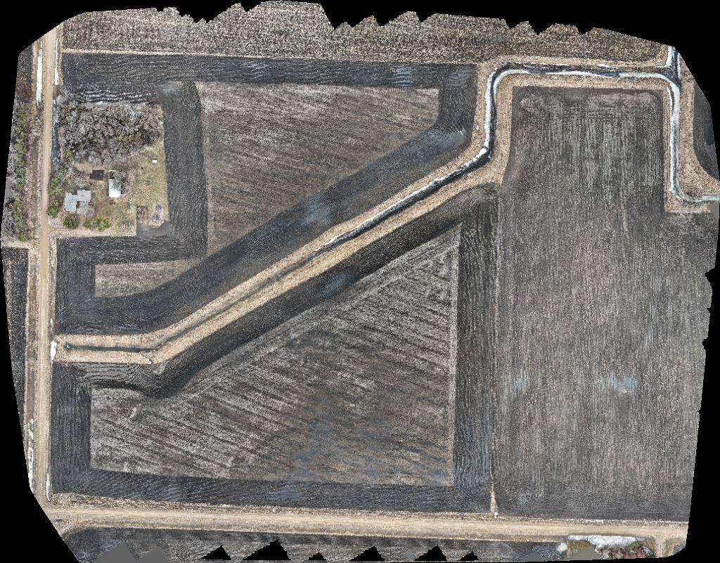 Drone map of Gorans Brothers Inc Cemetery in kandiyohi county Aerial drone map in Blomkest, Mn, US
