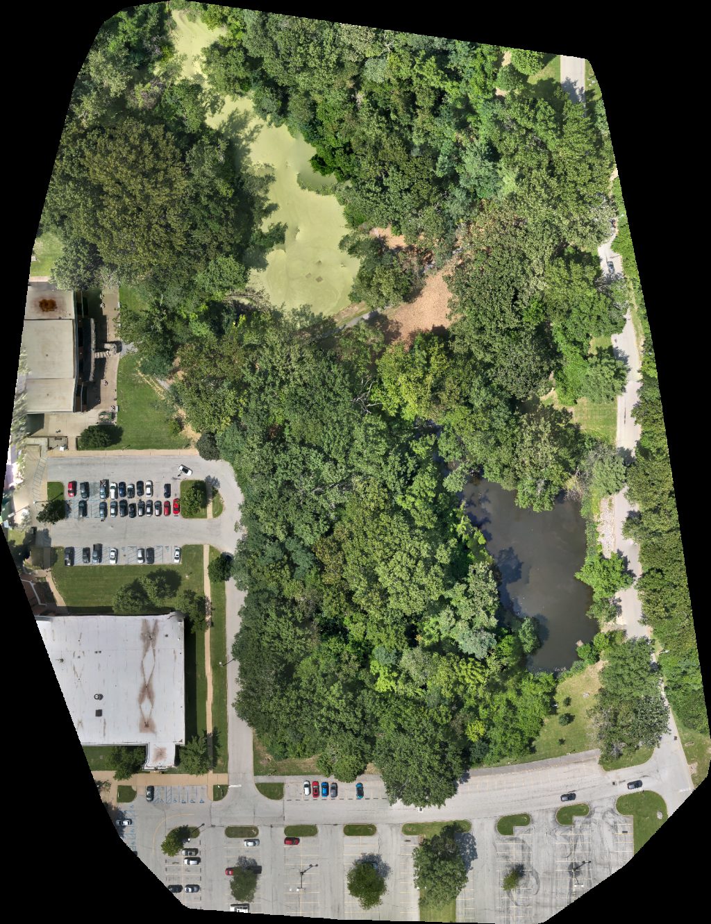 Thumbnail preview for Drone Map of Student Center Science Math Building in Ferguson, Missouri, United States
