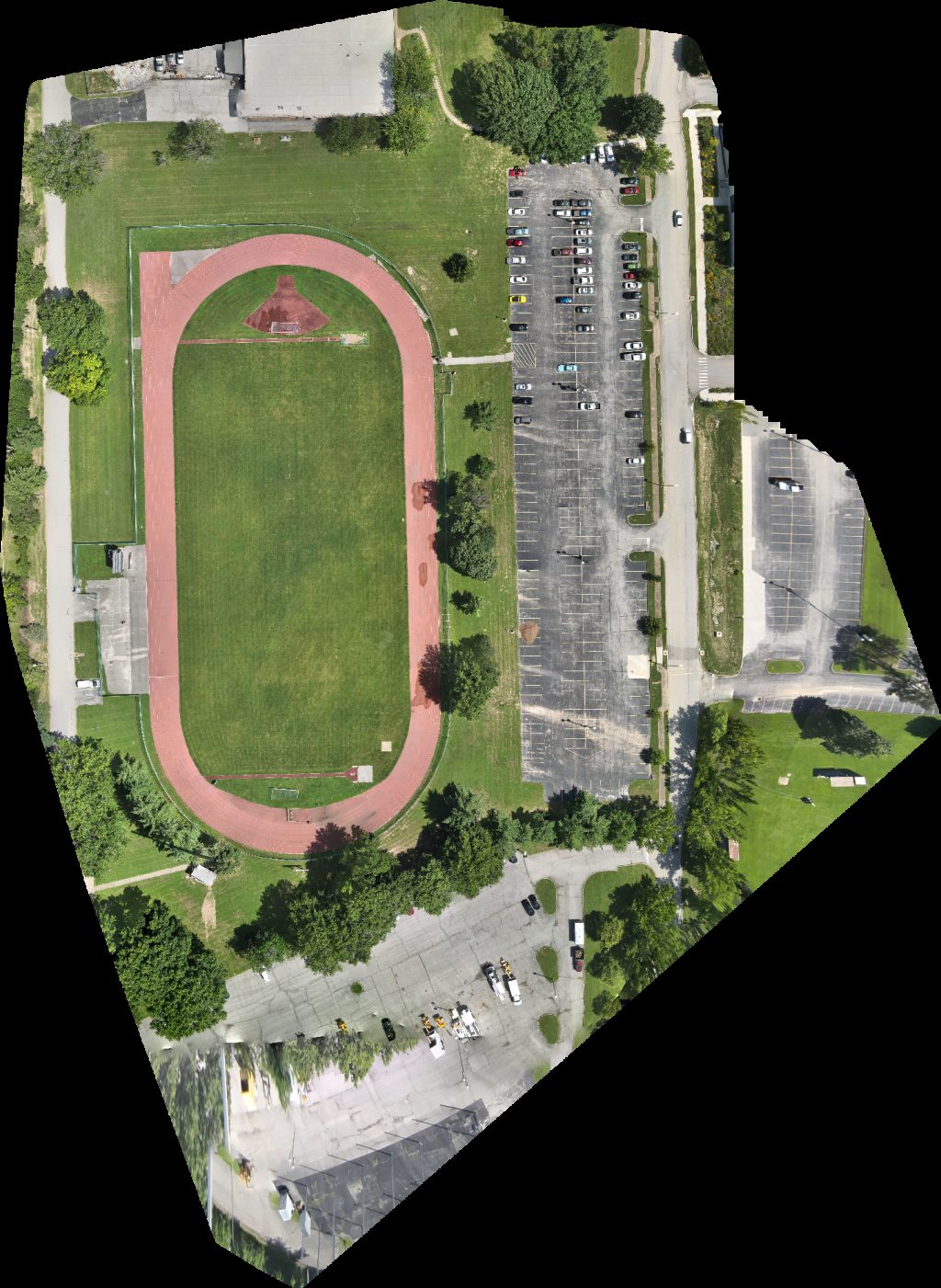 Thumbnail preview for Drone Map of Track Soccer Field Stlcc Florissant Valley Campus Police in Ferguson, Missouri, United States