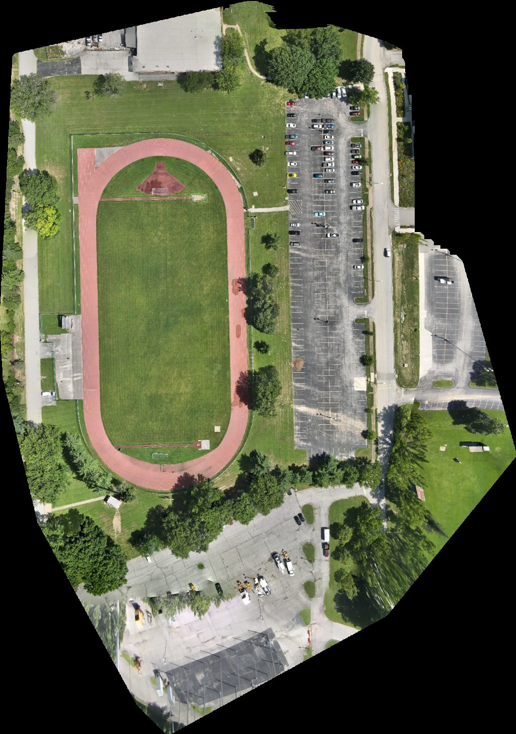 Thumbnail preview for Drone Map of Track Soccer Field Stlcc Florissant Valley Campus Police in Ferguson, Missouri, United States