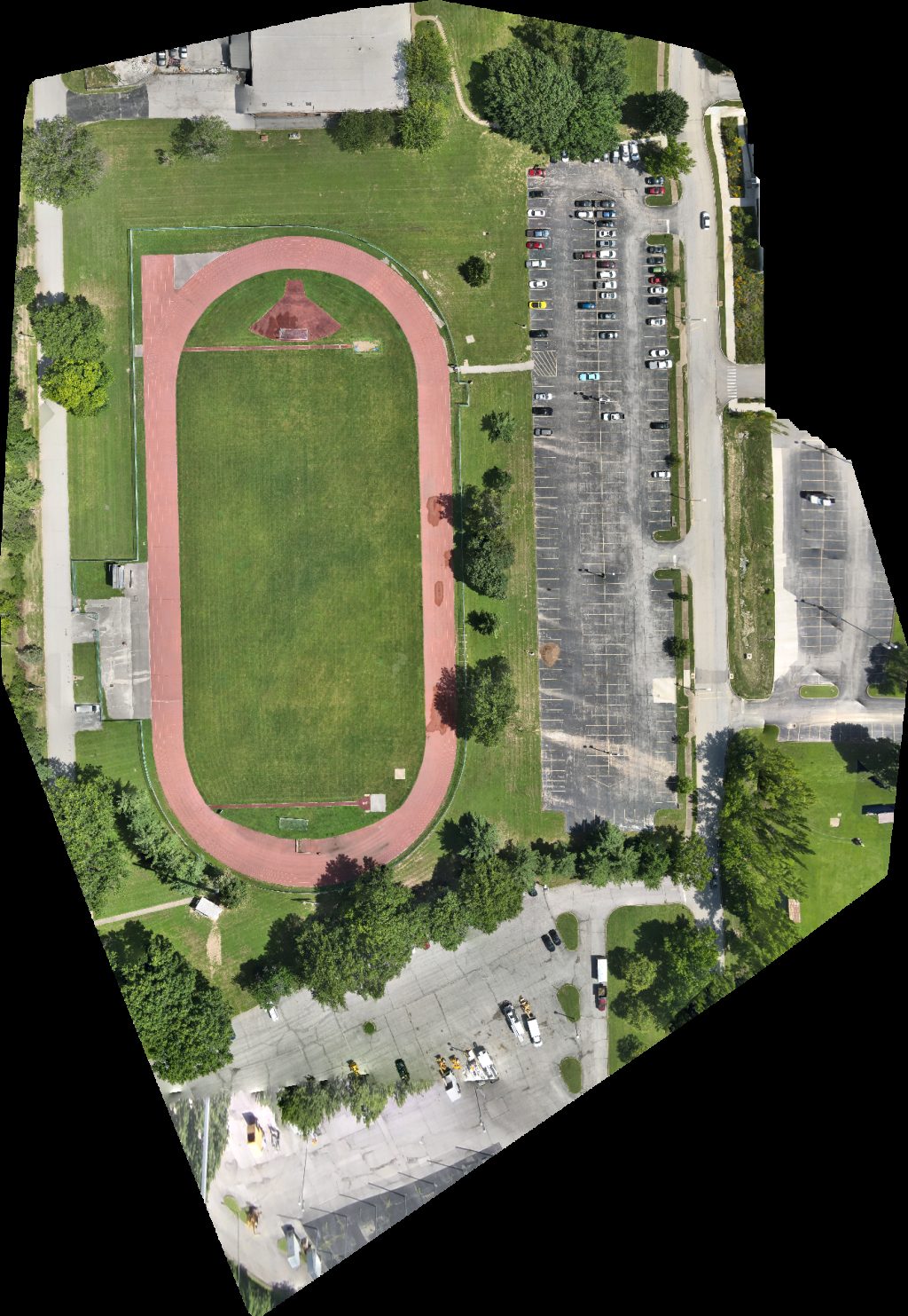 Thumbnail preview for Drone Map of Track Soccer Field Stlcc Florissant Valley Campus Police in Ferguson, Missouri, United States