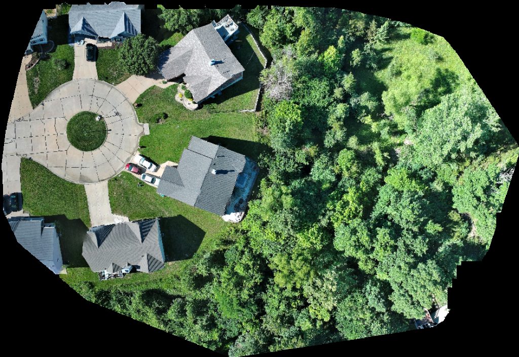Drone map of Accel Heating Cooling Hollinger Success Realty LLC Aerial drone map in High Ridge, Mo, US