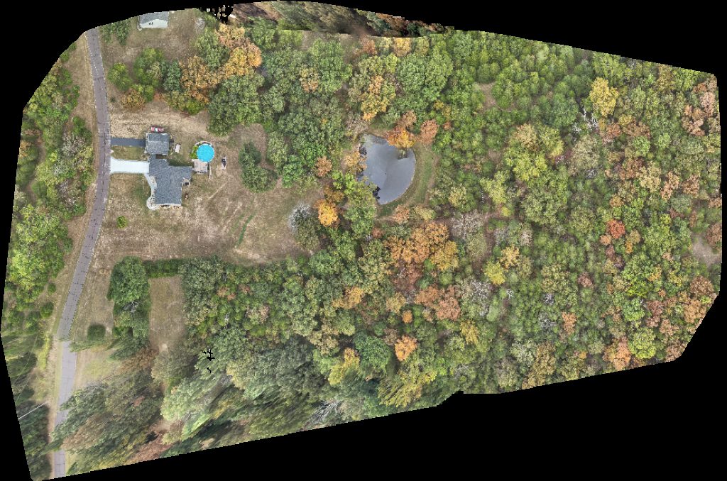 Drone map of Impact Contracting LLC Pierce Century Farm in jefferson county Aerial drone map in Hillsboro, Mo, US