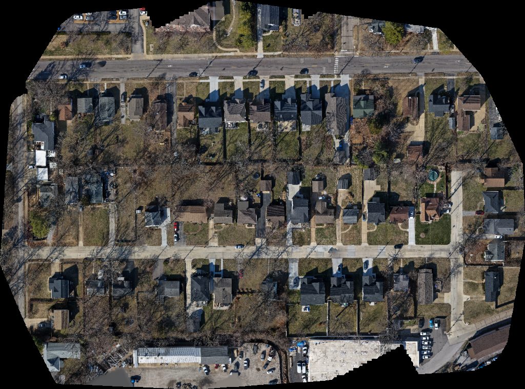 Drone map of Killian Smith Architect Associates P C American Eagle Panel Company LLC in of st louis Aerial drone map in Kirkwood, Mo, US