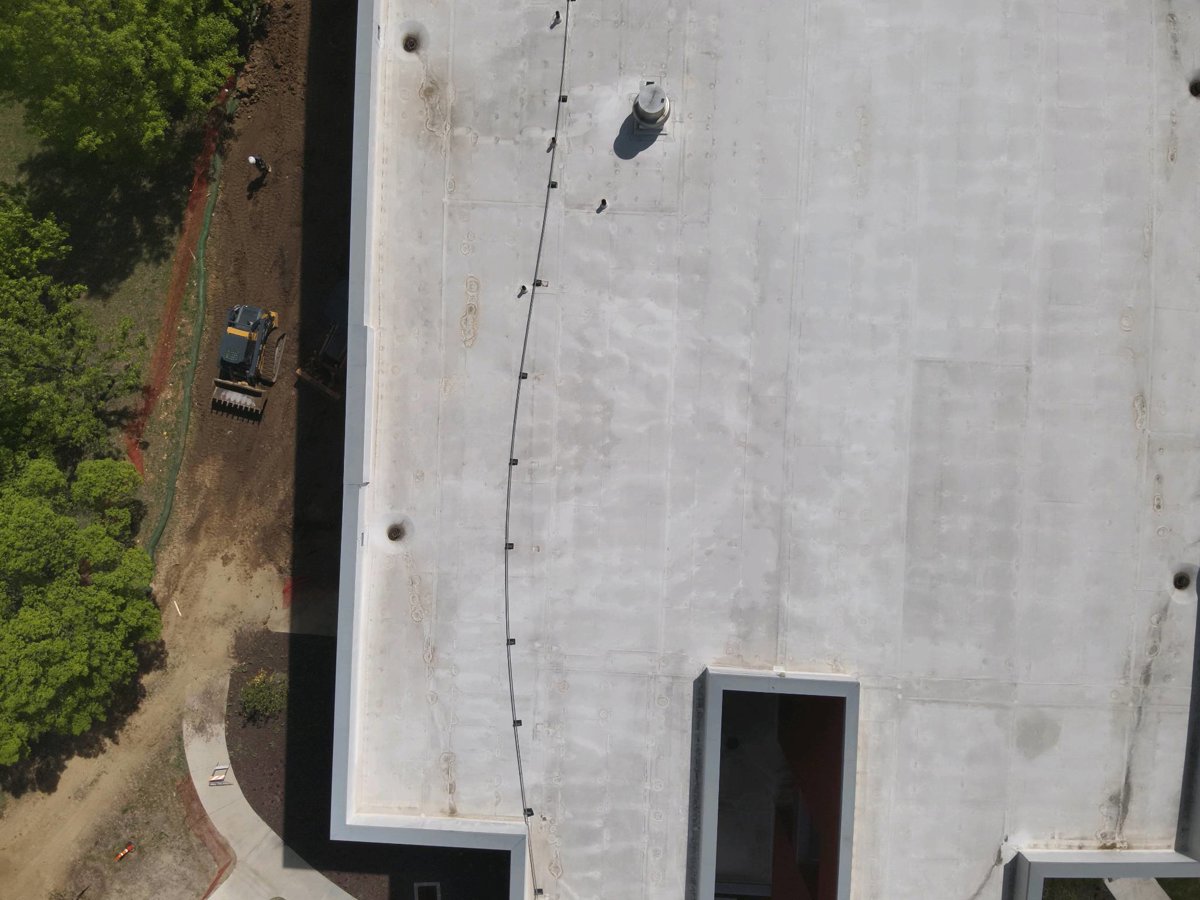 Drone 3d model of St Louis Community College Espen Charging Station in Grover Aerial drone 3d model in Wildwood, Mo, US