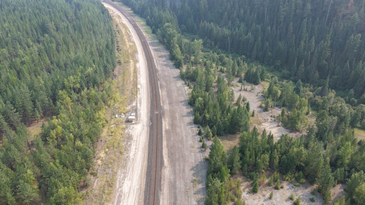 Thumbnail preview for 3D Drone Model of Flathead Tunnel South Portal Elk Mountain Th in Libby, Montana, United States