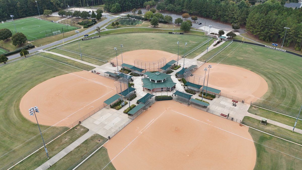 Drone 3d model of Field 7 6 in thomas brooks Aerial drone 3d model in Cary, Nc, US