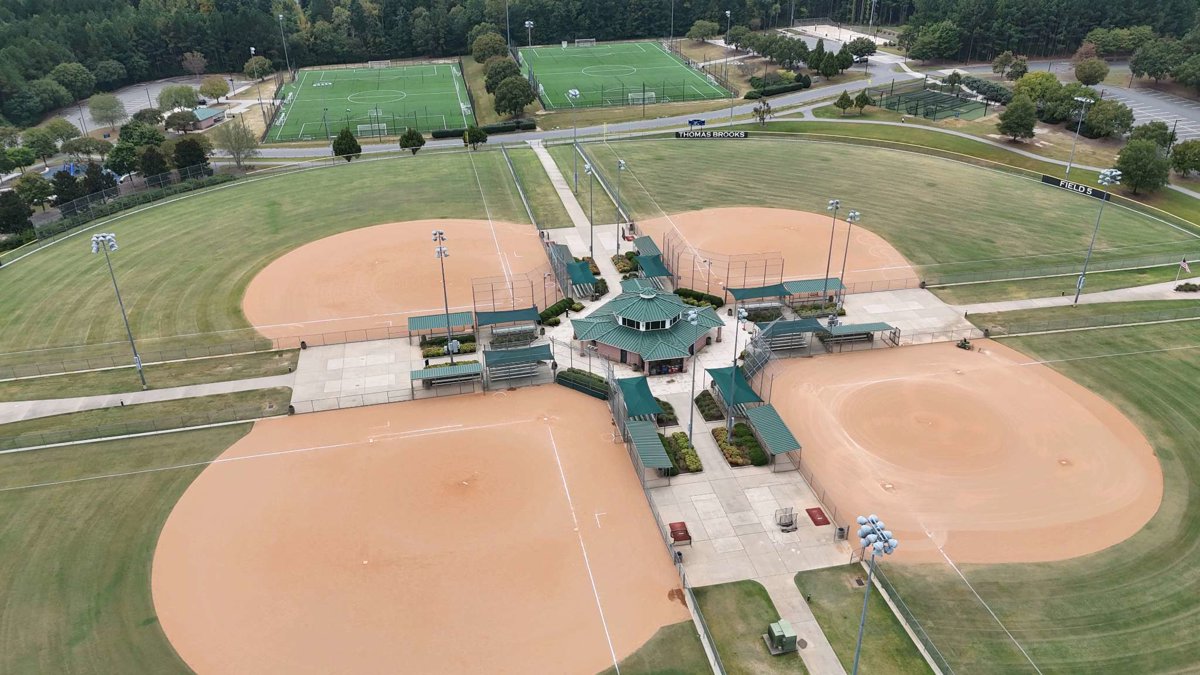 Drone 3d model of Field 7 6 in thomas brooks Aerial drone 3d model in Cary, Nc, US